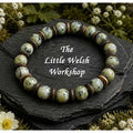 Jade (8mm) with wooden spacers